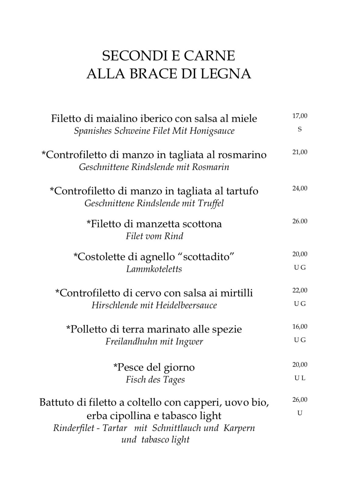 secondi